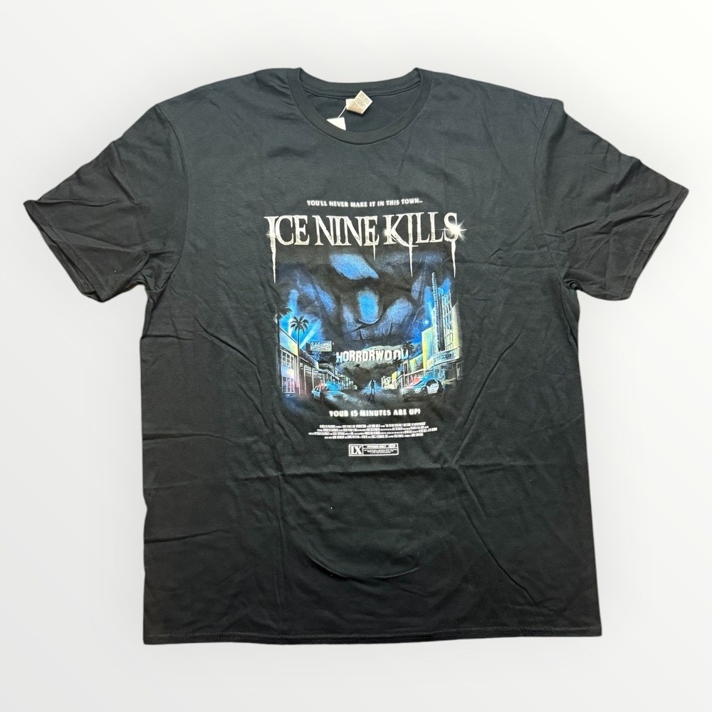 Ice Nine Kills Horrorwood The Silver Scream 2 Band T-Shirt Black XL New